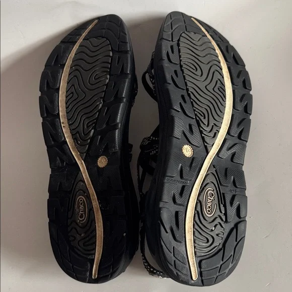 Chaco Womens Z Volv X2 Dash Black Strappy Outdoor Hiking Sandals sizs 9 - Picture 6 of 9